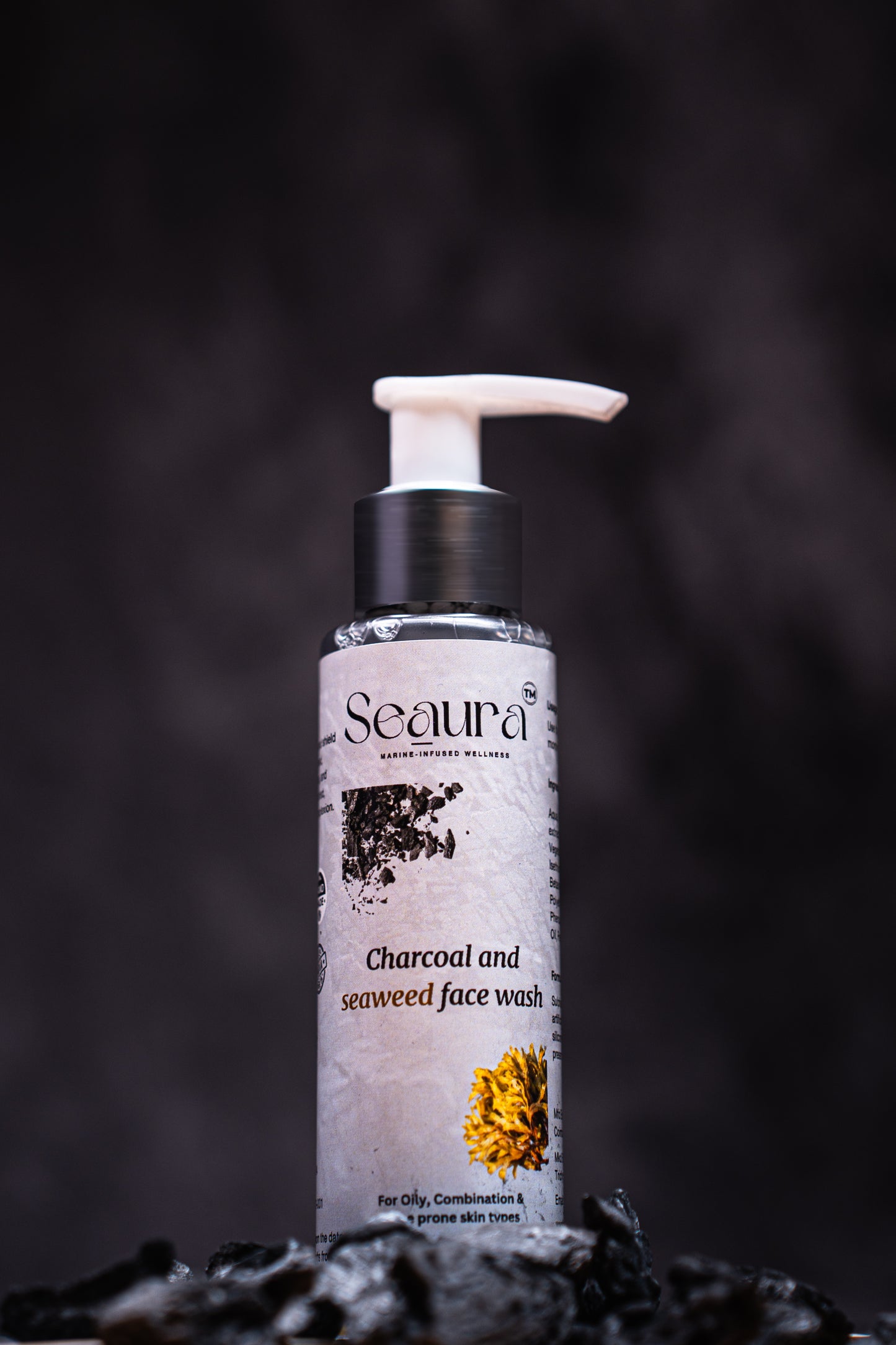 CHARCOAL AND SEAWEED FACE WASH