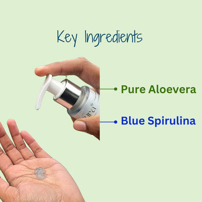 Aloe & Blue Spirulina Gel (Unscented)